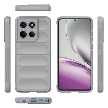 Motorola Edge 60 Stylus Rugged TPU Cover - Lysegrå