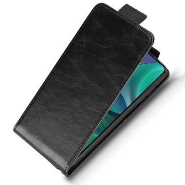 Motorola Edge 60 Stylus lodret flip-etui med stativ - sort