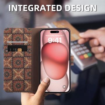 Motorola Edge 70 Bohemisk Pung-etui - hjerter