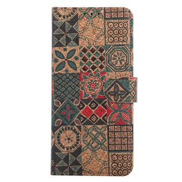 Motorola Edge 70 Bohemisk Pung-etui - kronblade