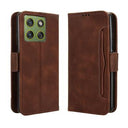 Motorola Edge 70 Kortholder Pung Etui - Brun