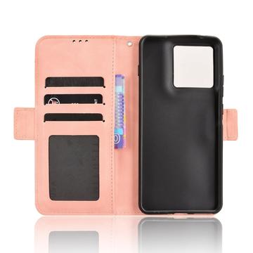 Motorola Edge 70 Kortholder Pung Etui - Pink
