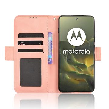 Motorola Edge 70 Kortholder Pung Etui - Pink