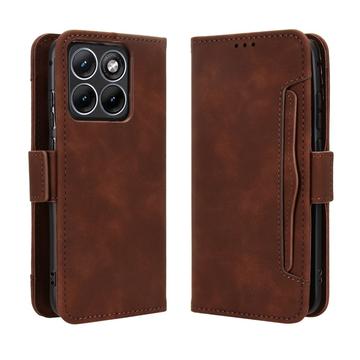 Motorola Edge 70 Fusion/70 Fusion+ Kortholder Pung Etui - Brun