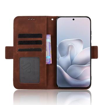 Motorola Edge 70 Fusion/70 Fusion+ Kortholder Pung Etui - Brun