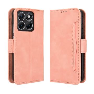 Motorola Edge 70 Fusion/70 Fusion+ Kortholder Pung Etui - Pink