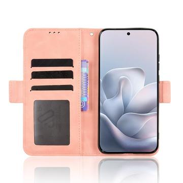 Motorola Edge 70 Fusion/70 Fusion+ Kortholder Pung Etui - Pink