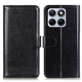 Motorola Edge 70 Fusion/70 Fusion+ Pung Etui med Stativ - sort