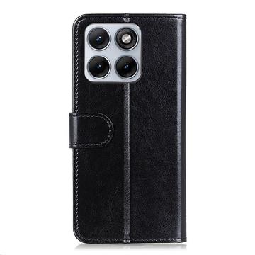 Motorola Edge 70 Fusion/70 Fusion+ Pung Etui med Stativ - sort