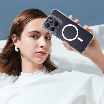 Motorola Edge 70 Fusion/70 Fusion+ Hybrid Cover - MagSafe Kompatibel - Gennemsigtig