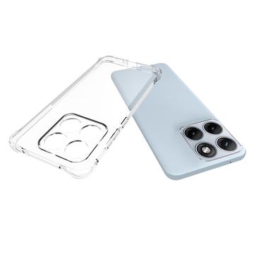 Motorola Edge 70 Fusion/70 Fusion+ Stødsikkert Silikone Cover - Gennemsigtig