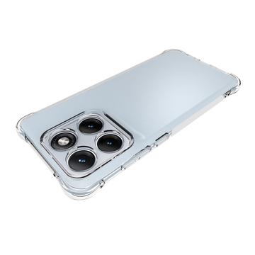 Motorola Edge 70 Fusion/70 Fusion+ Stødsikkert Silikone Cover - Gennemsigtig