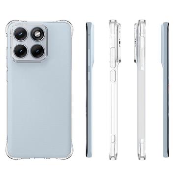 Motorola Edge 70 Fusion/70 Fusion+ Stødsikkert Silikone Cover - Gennemsigtig