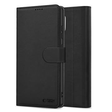 Motorola Edge 70 Fusion/70 Fusion+ Tech-Protect Pung Cover med Magnet og Stativ - Sort