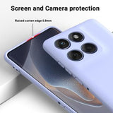 Motorola Edge 70 Flydende silikone cover med håndrem - Lilla