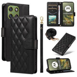 Motorola Edge 70 Luksus Vatteret Pung - sort