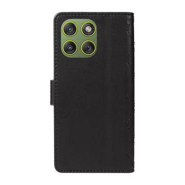 Motorola Edge 70 Luksus Vatteret Pung - sort