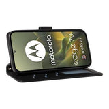 Motorola Edge 70 Luksus Vatteret Pung - sort