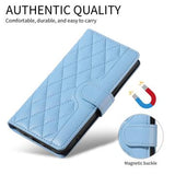 Motorola Edge 70 Luksus Vatteret Pung - blå