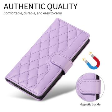 Motorola Edge 70 Luksus Vatteret Pung - lilla
