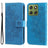 Motorola Edge 70 Mandala Series Etui med Pung - Blå