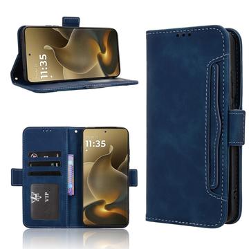 Motorola Edge 70 Pro Kortholder Pung Etui - Blå