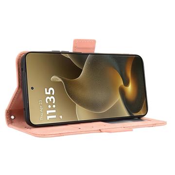 Motorola Edge 70 Pro Kortholder Pung Etui - Pink