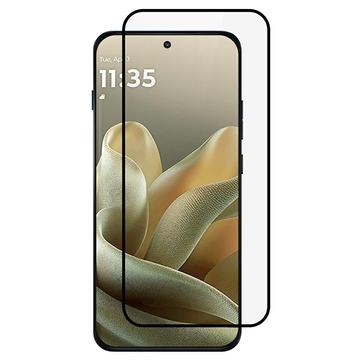 Motorola Edge 70 Pro Skærmbeskyttelse Hærdet Glas - Full Fit - 9H - Sort kant