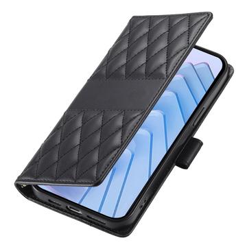 Motorola Edge 70 Pro Luksus Vatteret Pung - sort