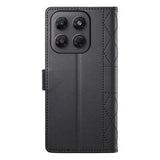 Motorola Edge 70 Pro Luksus Vatteret Pung - sort