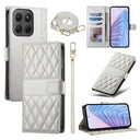 Motorola Edge 70 Pro Luksus Vatteret Pung - Beige