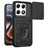 Motorola Edge 70 Pro Roterende Ring Hybrid Cover med Kameraskjold - Sort
