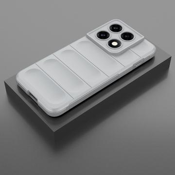 Motorola Edge 70 Pro Rugged TPU Cover - Lysegrå