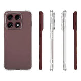 Motorola Edge 70 Pro Stødsikkert Silikone Cover - Gennemsigtig