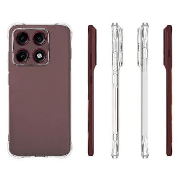 Motorola Edge 70 Pro Stødsikkert Silikone Cover - Gennemsigtig