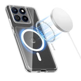 Motorola Edge 70 Pro Tech-Protect Flexair Magnetisk Hybrid Cover - Gennemsigtig
