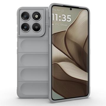 Motorola Edge 70 Rugged TPU Cover - Lysegrå