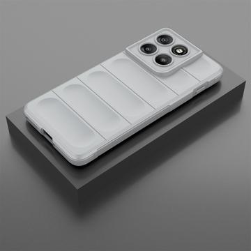 Motorola Edge 70 Rugged TPU Cover - Lysegrå