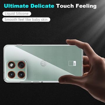 Motorola Edge 70 Saii 2-i-1 TPU Cover & Skærmbeskyttelse Hærdet Glas
