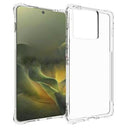 Motorola Edge 70 Stødsikkert Silikone Cover - Gennemsigtig