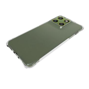 Motorola Edge 70 Stødsikkert Silikone Cover - Gennemsigtig