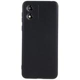 Motorola Moto E13 Anti-Fingeraftryk Mat TPU Cover - Sort
