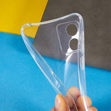 Motorola Moto E13 Skridsikkert TPU Cover - Gennemsigtig