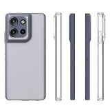 Motorola Moto G Power (2025) Skridsikkert TPU Cover - Gennemsigtig
