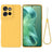Motorola Moto G Power (2025) Flydende silikone cover med håndrem - gul