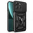 Motorola Moto G Power (2025) Roterende Ring Hybrid Cover med Kameraskjold - Sort