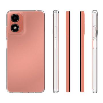 Motorola Moto G04 Skridsikkert TPU Cover - Gennemsigtig