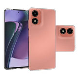 Motorola Moto G04 Skridsikkert TPU Cover - Gennemsigtig