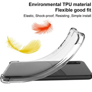 Motorola Moto G04/G24 Imak Faldsikkert TPU Cover - Gennemsigtig