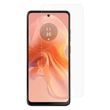 Motorola Moto G04s Skærmbeskyttelse Hærdet Glas - 9H, 0.3mm - Case Friendly - Klar